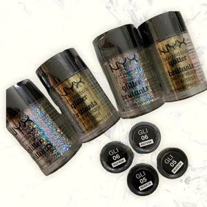 *SOLD* NYX Face & Body Glitter: SILVER & GOLD